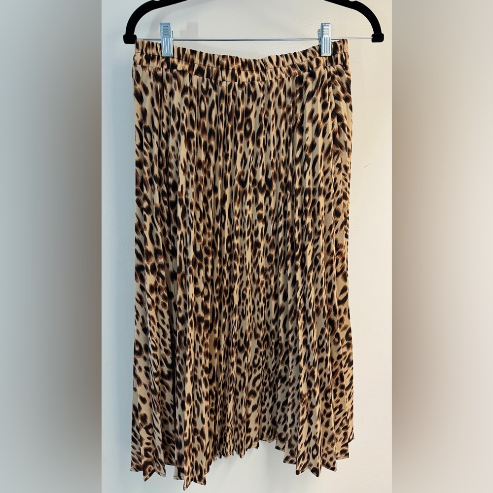 Leopard Print Women's Skirt
